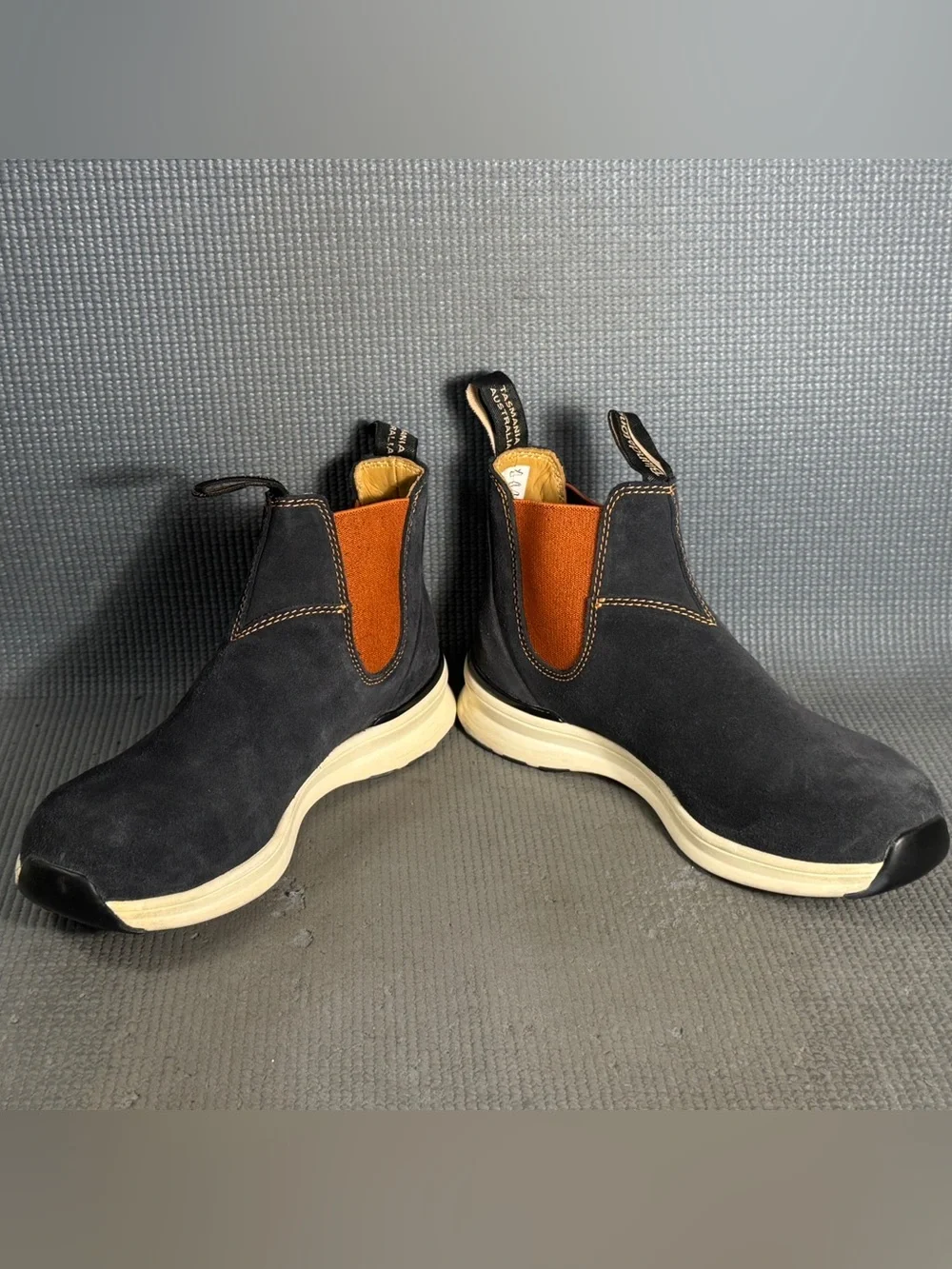 Blundstone 2147 Chelsea Sneaker Suede Boots Navy Blue Men’s Size 7.5